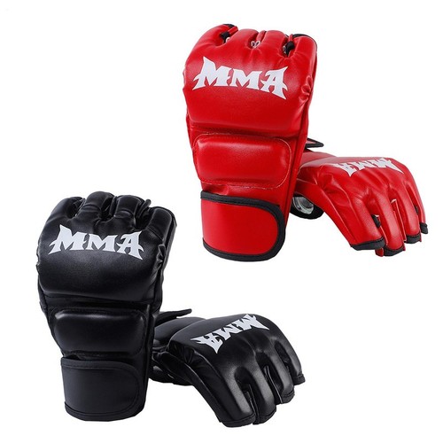 Half finger boxing - half, gloves