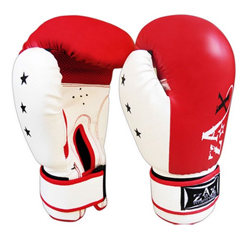 Junior boxing gloves leather - boxing,
