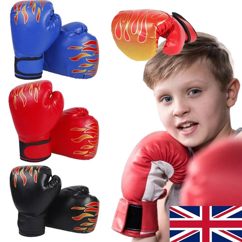 Kids children boxing sparring - kids,