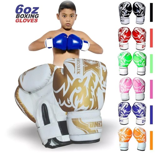 Kids boxing gloves 6oz junior - kids,