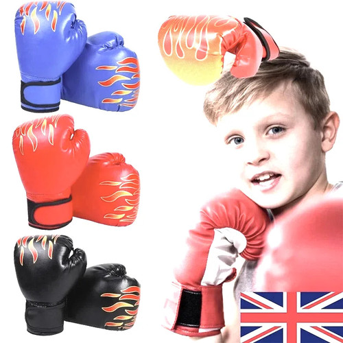 Kids children boxing sparring - kids,