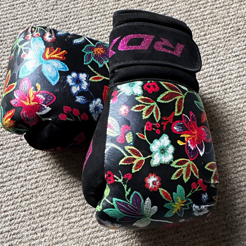 Rdx floral print boxing - print, gloves